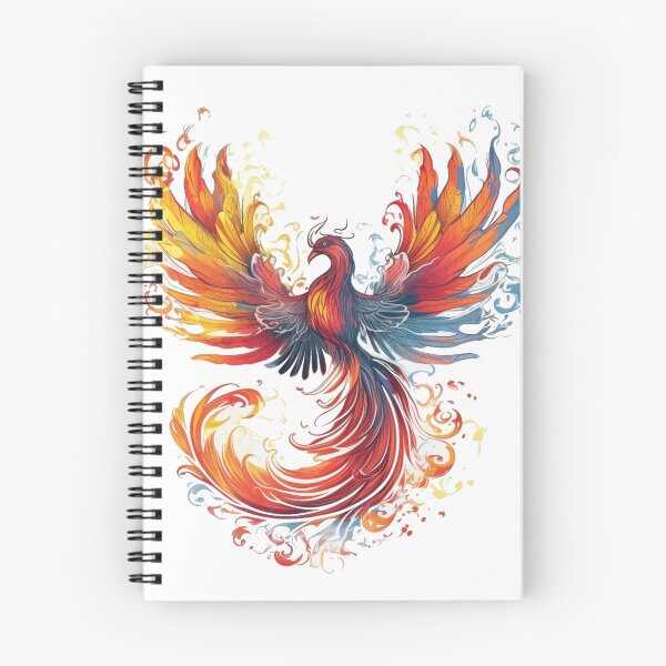 Item preview, Flaming Phoenix designed and sold by Zeng-Graphics.