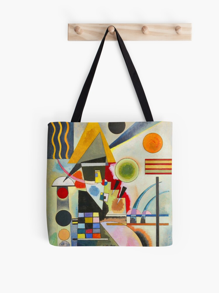 Multicolor Geometric Boucher Bucket Bag