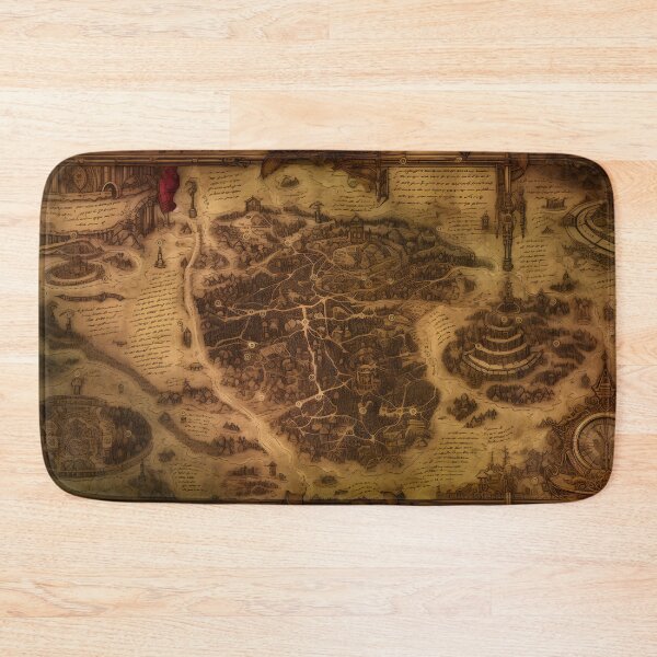Item preview, The Map of Imagination: A Guide to Medieval Fantasy Realms designed and sold by MonsterMatt87.