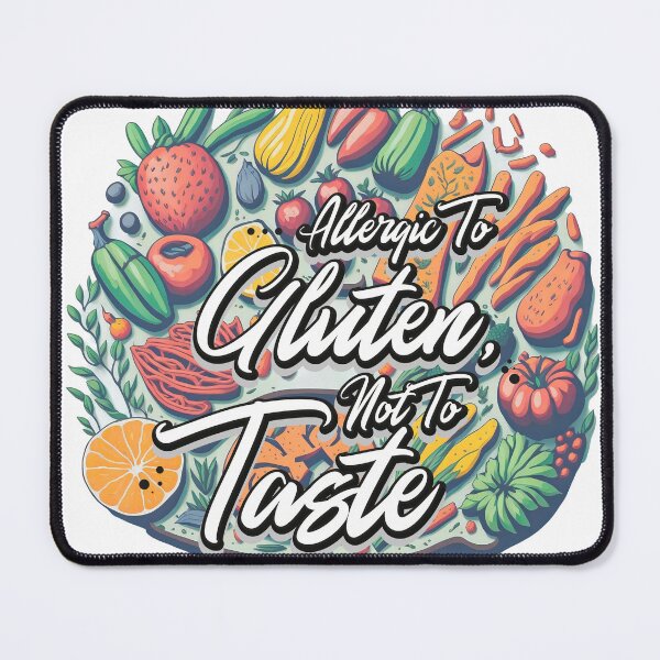 Item preview, Gluten-free Food Cutting Board Illustration designed and sold by CinEmmaDesign.