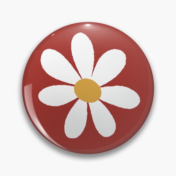 Item preview, Fresh as a Daisy - red background - shw1020 a designed and sold by Shiny Happy World.