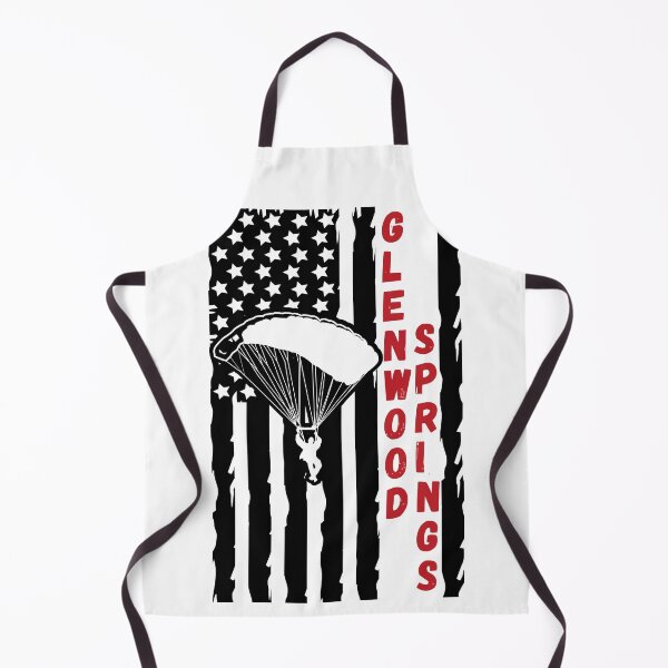 Item preview, Glenwood Springs Colorado America USA - Vintage Paragliding Skydiving Parachuting Parasailing Logo designed and sold by Vintage-TM.