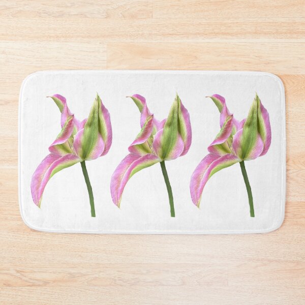 Item preview, 3 pink-green tulips designed and sold by Binas-gallery.