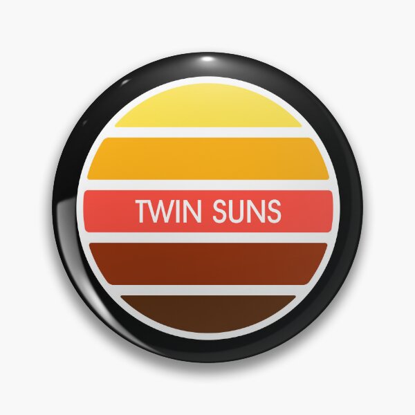 Item preview, Planet Collection - Twin Suns; Episode 4. Sticker | Coaster | Pin badge designed and sold by DrunkenMenace.