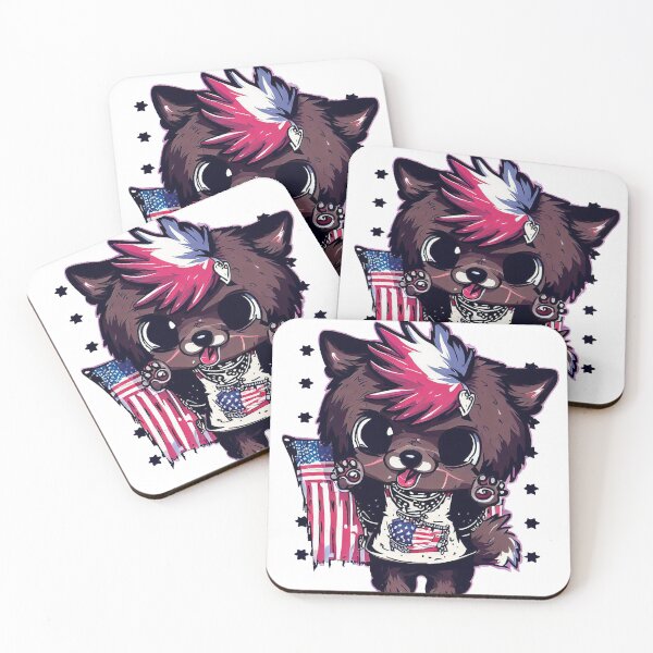 Item preview, Cute Dog 4th Of July Freedom Fighter designed and sold by ChromaArtistic.