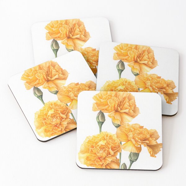 Item preview, Yellow Carnations  designed and sold by Vanover Designs.