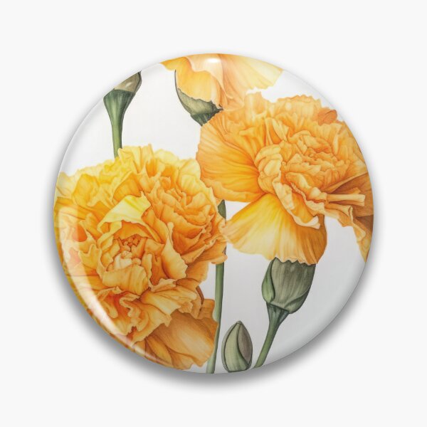 Item preview, Yellow Carnations designed and sold by Vanover Designs.