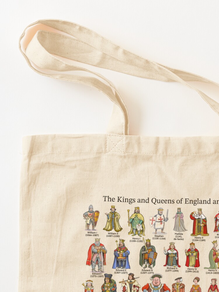 The Kings and Queens of England and Britain (2023) | Tote Bag