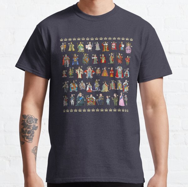 The Kings and Queens of England and Britain (2023) Classic T-Shirt
