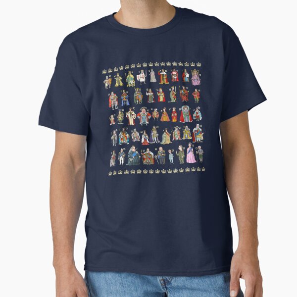 Item preview, The Kings and Queens of England and Britain designed and sold by MacKaycartoons.