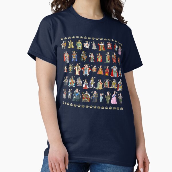 Item preview, The Kings and Queens of England and Britain designed and sold by MacKaycartoons.