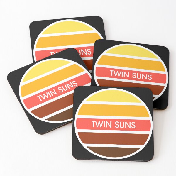 Item preview, Planet Collection - Twin Suns; Episode 4. Sticker | Coaster | Pin badge designed and sold by DrunkenMenace.