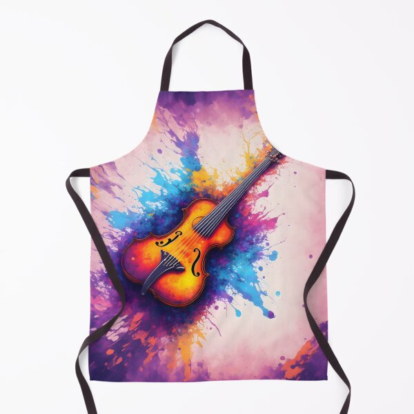 Item preview, Violin - Splash of Color - Purple designed and sold by Aaron2610.