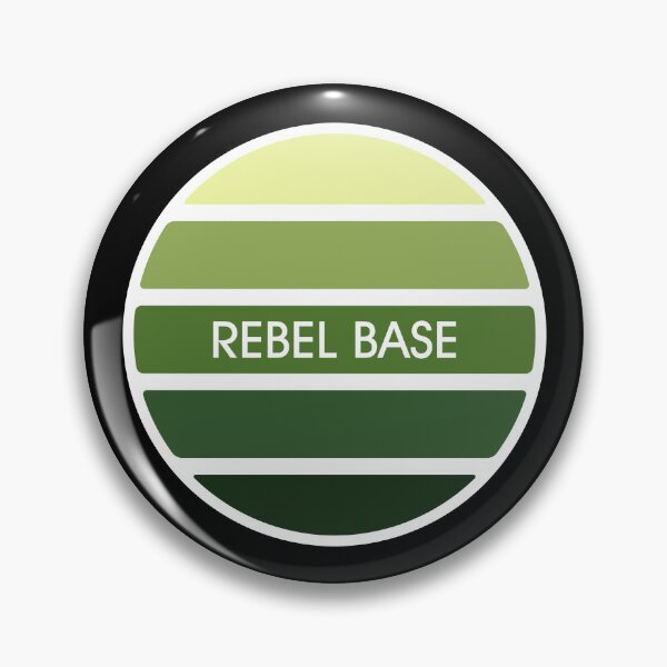 Item preview, Planet Collection - Rebel Base; Episode 4. Sticker | Coaster | Pin badge designed and sold by DrunkenMenace.