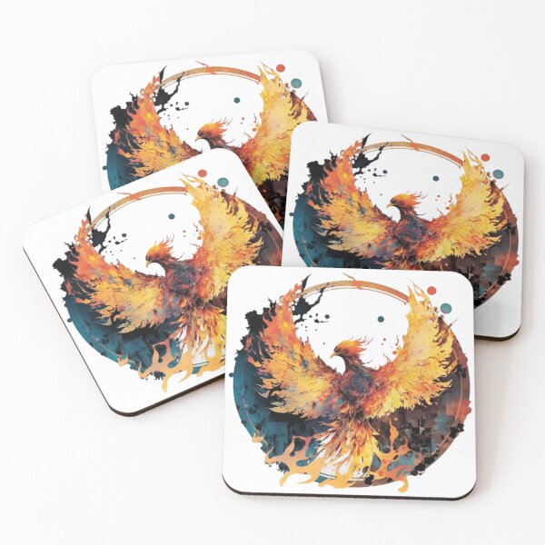 Item preview, Flaming Phoenix designed and sold by Zeng-Graphics.