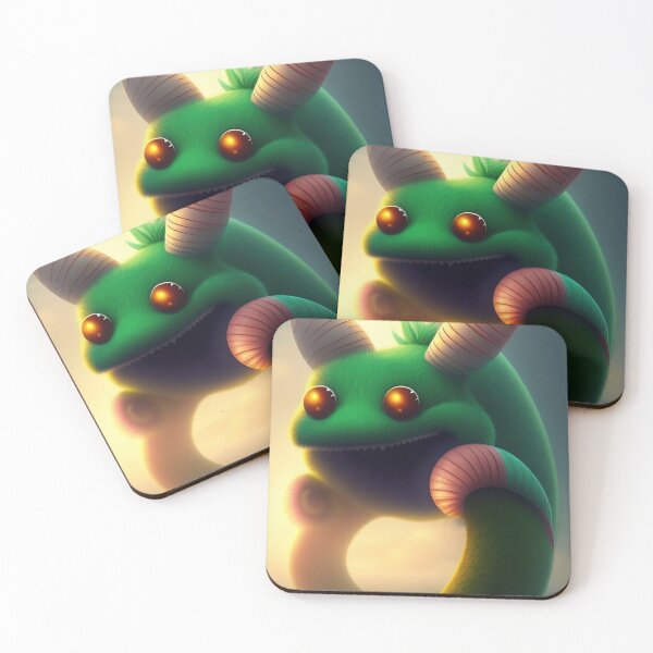 Item preview, A big green cute furry monster designed and sold by NBazilenco.