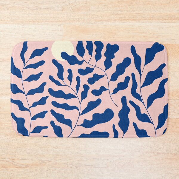 Item preview, Funky Blue Plants illustration. Abstract Matisse Style art designed and sold by WeirdyTales.