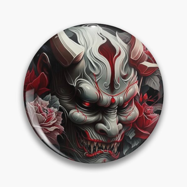 Item preview, Japanese hannya mask. designed and sold by Yaksza.