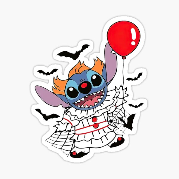 Smiling Stitch Sticker - Sticker Mania