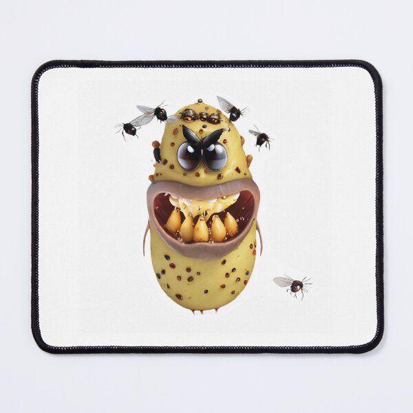 Item preview, Rotten smelly monster potato with dying flies designed and sold by SheepAttack.
