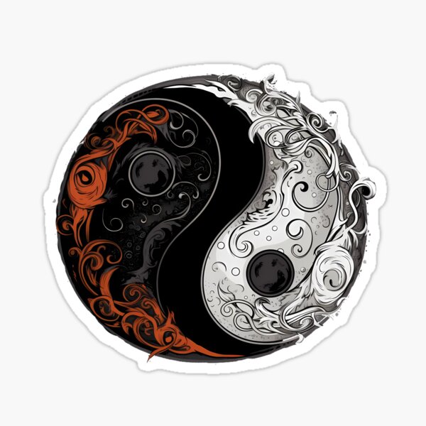 Vista previa del artículo con la obra «Ying Yang», diseñado y vendido por Jasonhastheace.