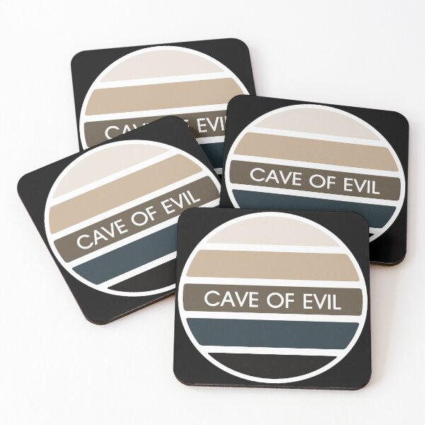 Item preview, Planet Collection - Cave of Evil; Episode 5. Sticker | Coaster | Pin badge designed and sold by DrunkenMenace.