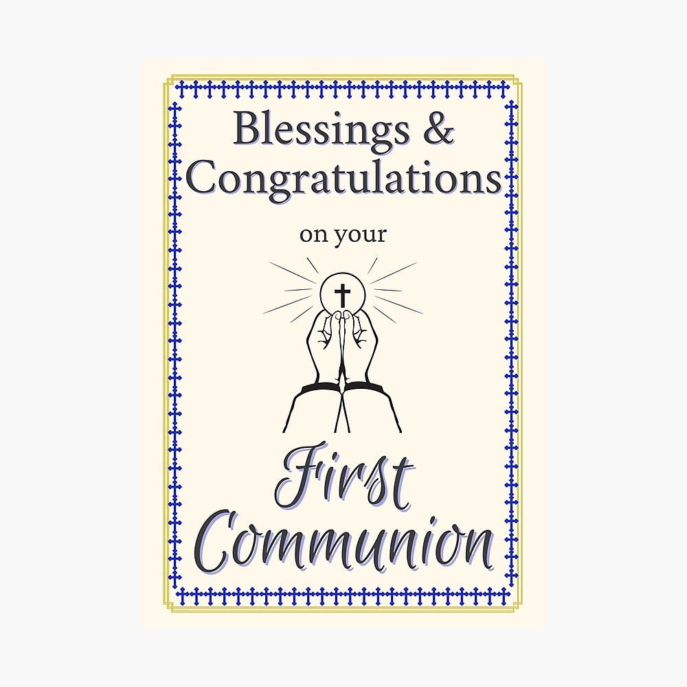 FR7000 First Communion Card FR7000 First Communion Card