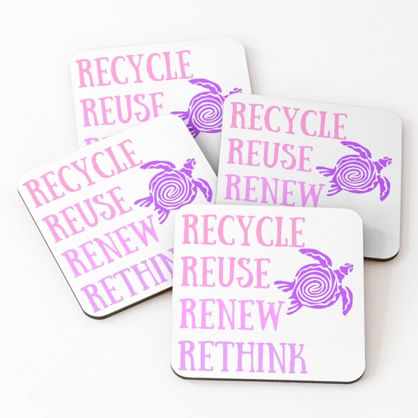 Item preview, Recycle Reuse Renew Rethink designed and sold by carolineartshop.