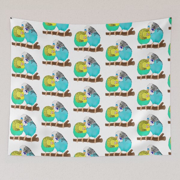 Item preview, Budgies designed and sold by RadMomCreations.