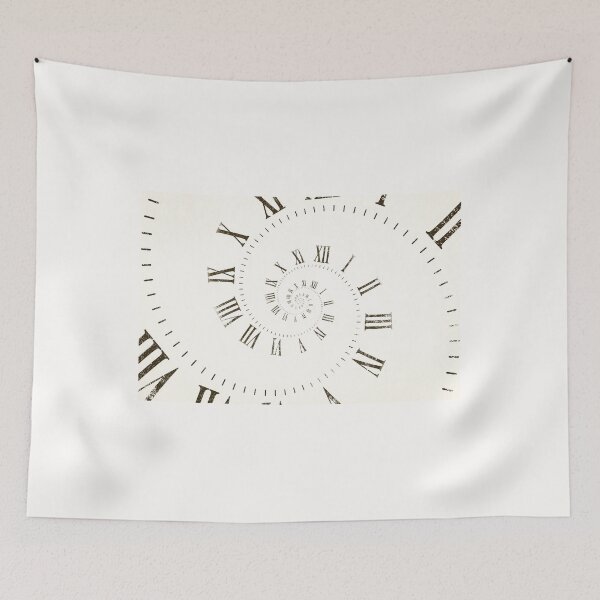 Item preview, Droste effect with infinite clock spiral - Time travel designed and sold by Paolo Modena Photography    -   Fine Italian Art.