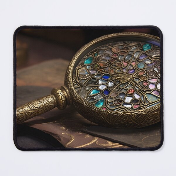 Item preview, A New Perspective: A Stunning Gemstone Magnifying Glass designed and sold by MonsterMatt87.