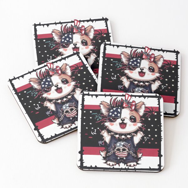 Item preview, Cute Dog 4th Of July Star Spangled Spaniel designed and sold by ChromaArtistic.