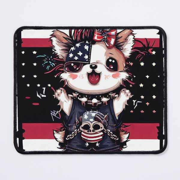 Item preview, Cute Dog 4th Of July Star Spangled Spaniel designed and sold by ChromaArtistic.