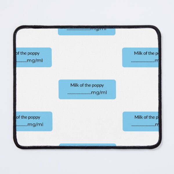Item preview, Morphine Anesthesia Label - Milk of the poppy designed and sold by The Remi Reserve.