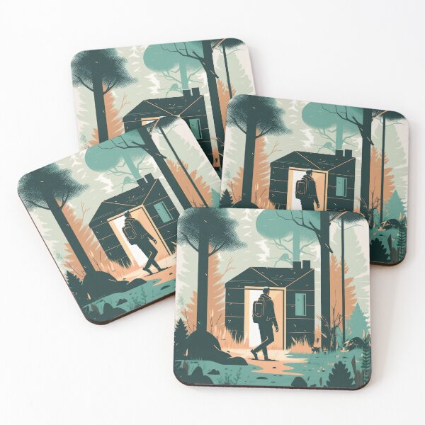 Item preview, Caminante en el Bosque Estilo Tech Minimalista designed and sold by Mulakart.