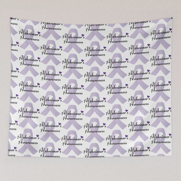 Item preview, Alzheimer's Awareness Ribbon designed and sold by Star Stream Design.
