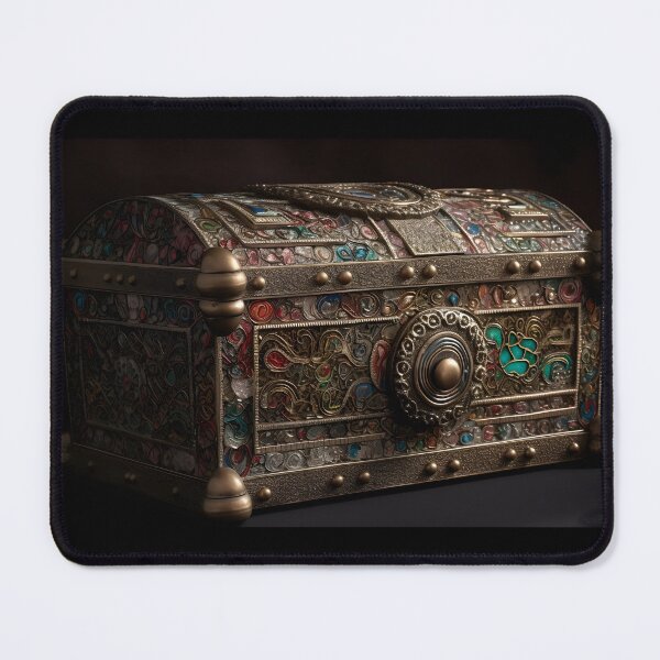 Item preview, A Sparkling Find: A Treasure Chest Filled with Shimmering Gems designed and sold by MonsterMatt87.