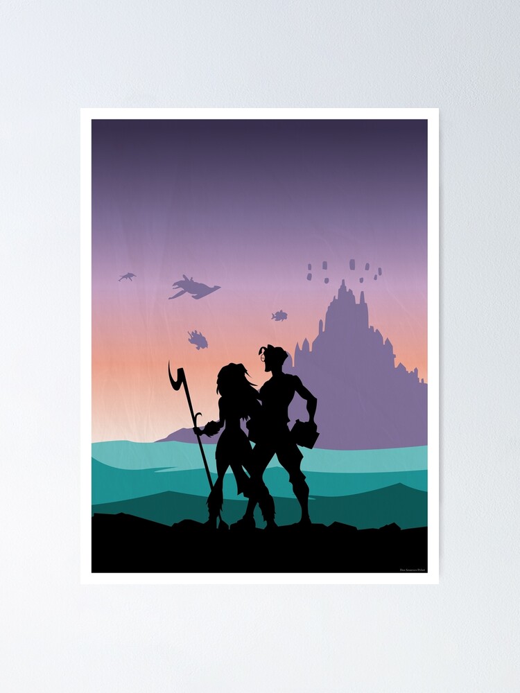 Lord of the Ring : the two towers Minimal poster Poster by manonpradier