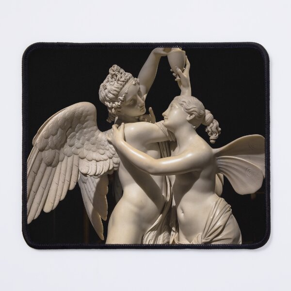 Item preview, Cupid and Psyche (Amore e Psiche) - symbol of eternal love, by sculptor Giovanni Maria Benzoni designed and sold by Paolo Modena Photography    -   Fine Italian Art.
