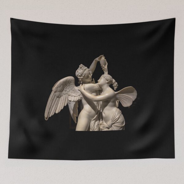 Item preview, Cupid and Psyche (Amore e Psiche) - symbol of eternal love, by sculptor Giovanni Maria Benzoni designed and sold by Paolo Modena Photography    -   Fine Italian Art.