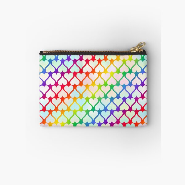 Item preview, Rainbow Open Hearts Pattern designed and sold by Jandsgraphics.