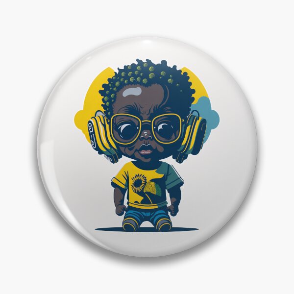 Item preview, Adorable African Baby designed and sold by Hashdo.