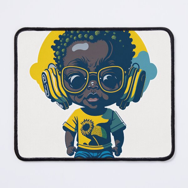 Item preview, Adorable African Baby designed and sold by Hashdo.