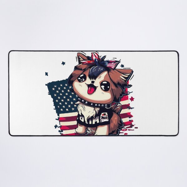 Item preview, Cute Dog 4th Of July Liberty Lapdog designed and sold by ChromaArtistic.