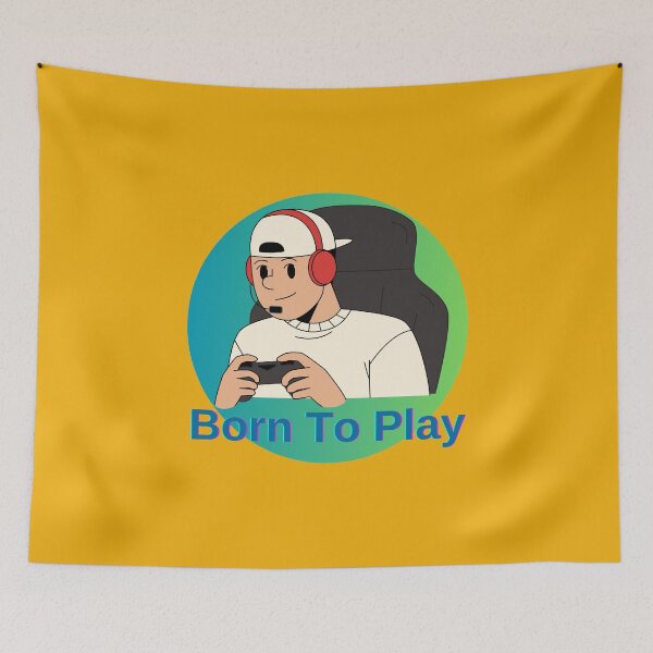 Item preview, Born To Play designed and sold by MYstoreDARK99.