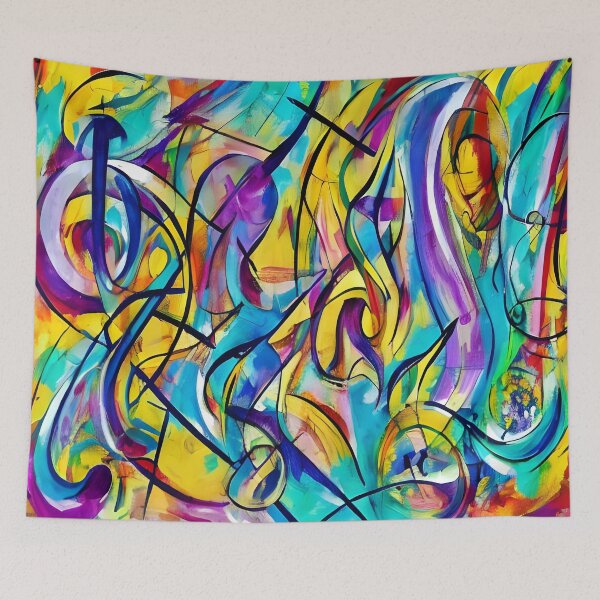 Item preview, Abstract Jazz designed and sold by christineiris.