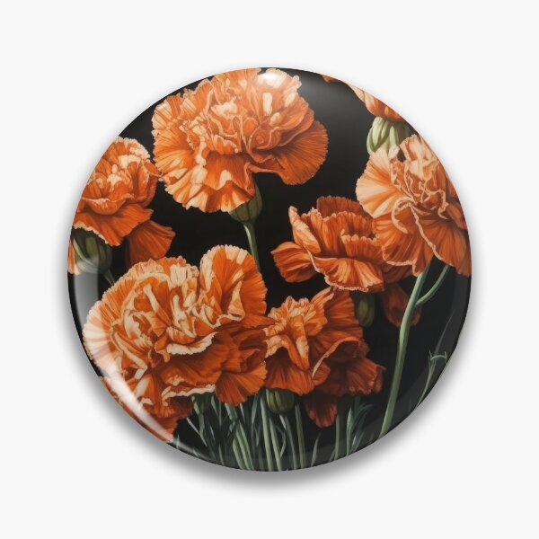 Item preview, Orange Carnations designed and sold by Vanover Designs.