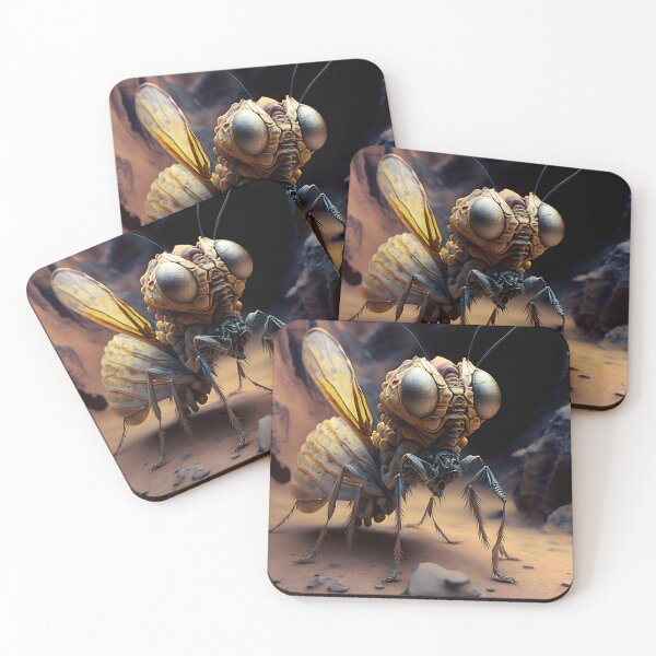 Item preview, Fly Insectoid Alien (Arthropod) Inhabitant of Mars designed and sold by AIWanderer.