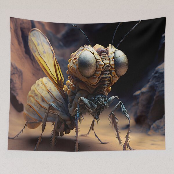 Item preview, Fly Insectoid Alien (Arthropod) Inhabitant of Mars designed and sold by AIWanderer.