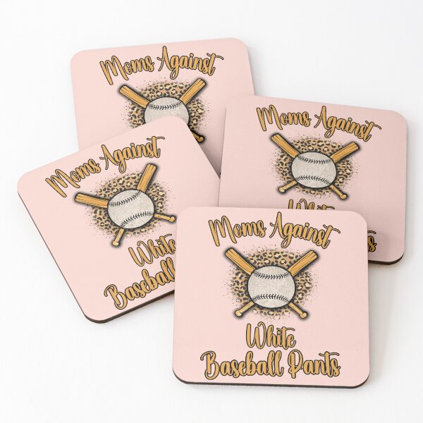 Item preview, Moms Against White Baseball Pants Funny Baseball Mom designed and sold by elvisg03.